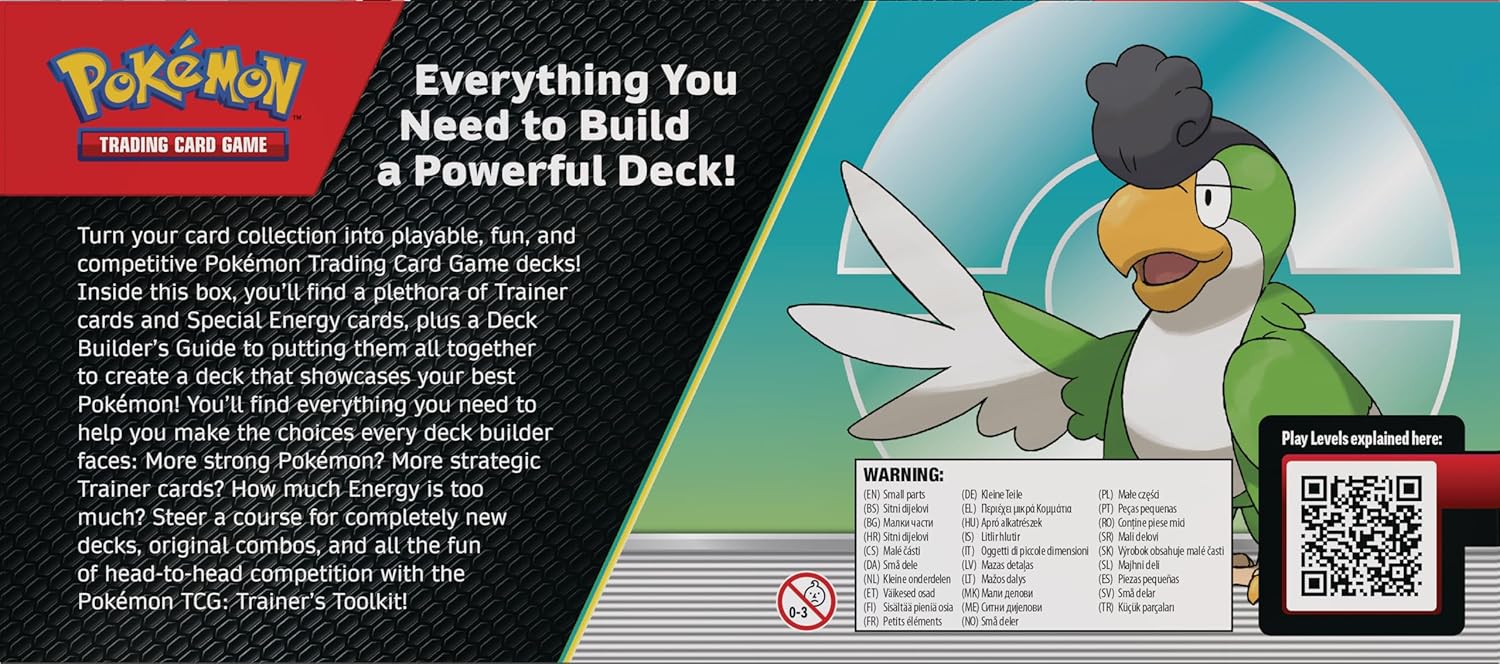 Pokémon TCG: Trainer’s Toolkit (Over 50 Useful Cards, 4 Boosters & More)