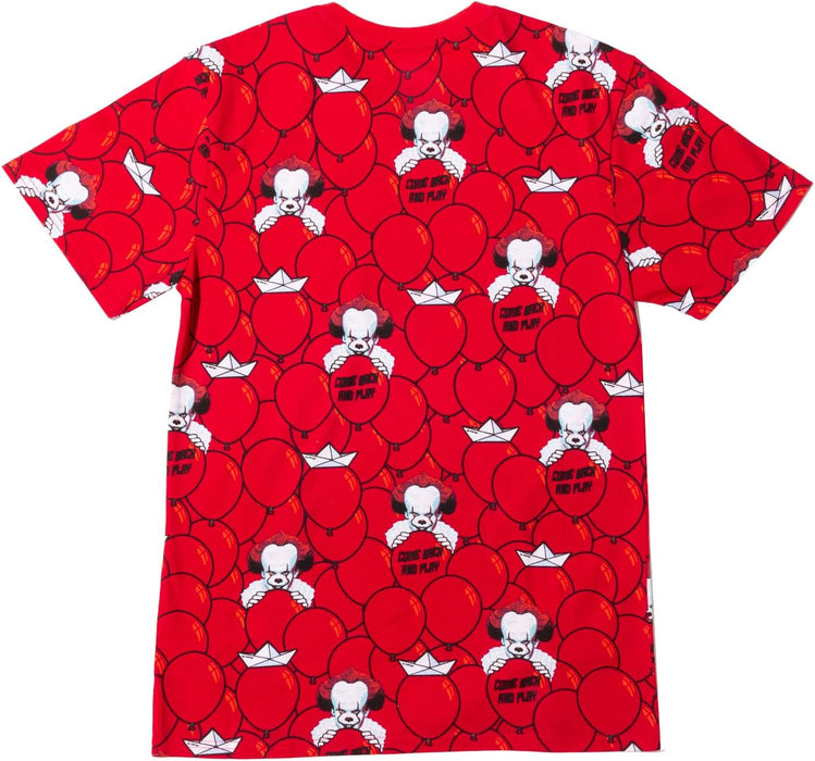 Loungefly Warner Brothers IT Pennywise Unisex Tee Shirt Medium