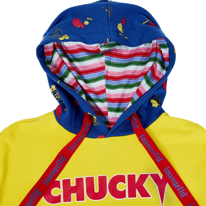 Loungefly Universal Childs Play Chucky Hooded Sweatshirt 2X
