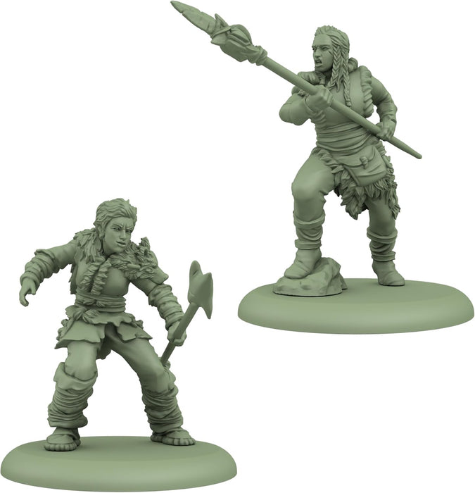 CMON | A Song of Ice and Fire: Spearwives Expansion | Miniatures Board Game | Ages 14 Plus | 2 Players | 45-60 Minutes Playing Time Free Folk Free Folk Spearwives