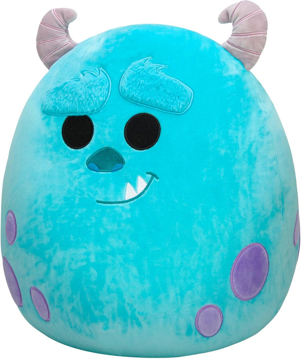 Squishmallows Orignal Pixar 14-Inch Sulley Plush - Add Sulley to your Squad, Ultrasoft Stuffed Animal Large Plush Toy, Blue