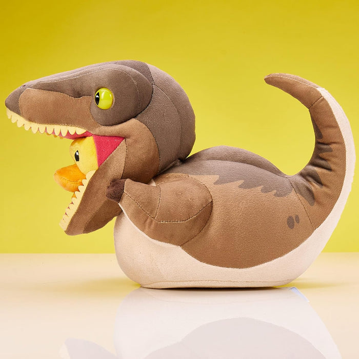 TUBBZ Plush: Jurassic Park - Velociraptor Cosplaying Rubber Duck Soft Plush Collectible Toy