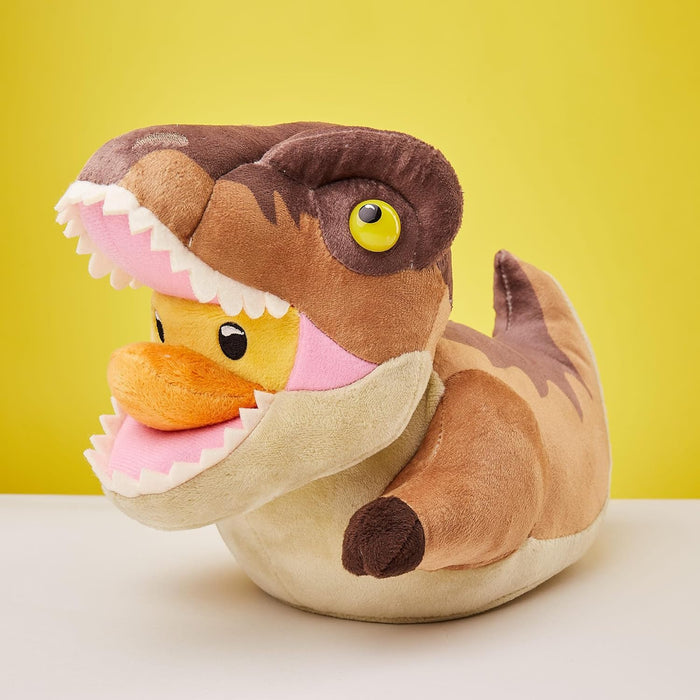 TUBBZ Plush: Jurassic Park - T-Rex Cosplaying Rubber Duck Soft Plush Collectible Toy