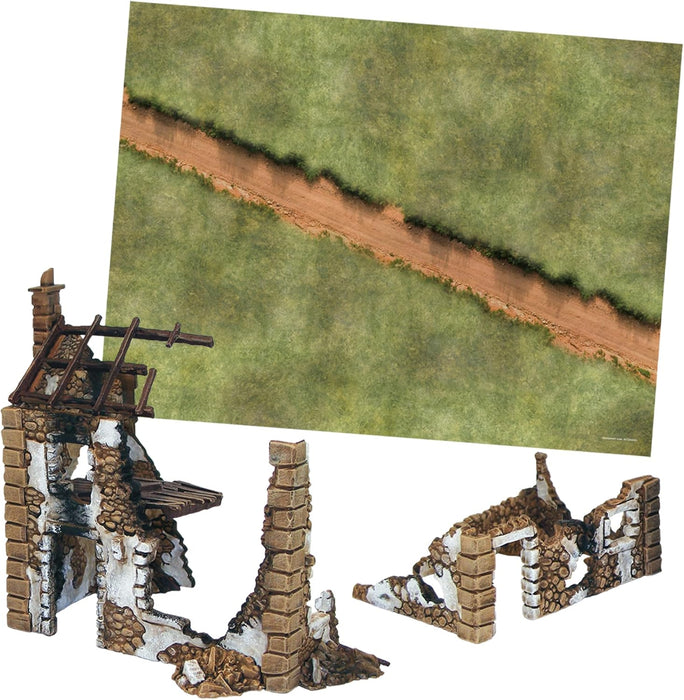 Warlord Games Bolt Action Starter Set - a 28mm World War 2 Strategy Tabletop Battle Game for 2 or more Players Using Miniatures