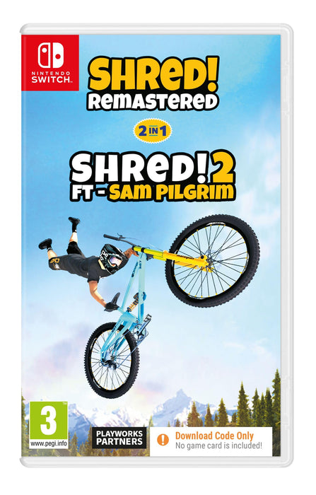 Shred 2 in 1 Game (Download Code in Box) - Switch