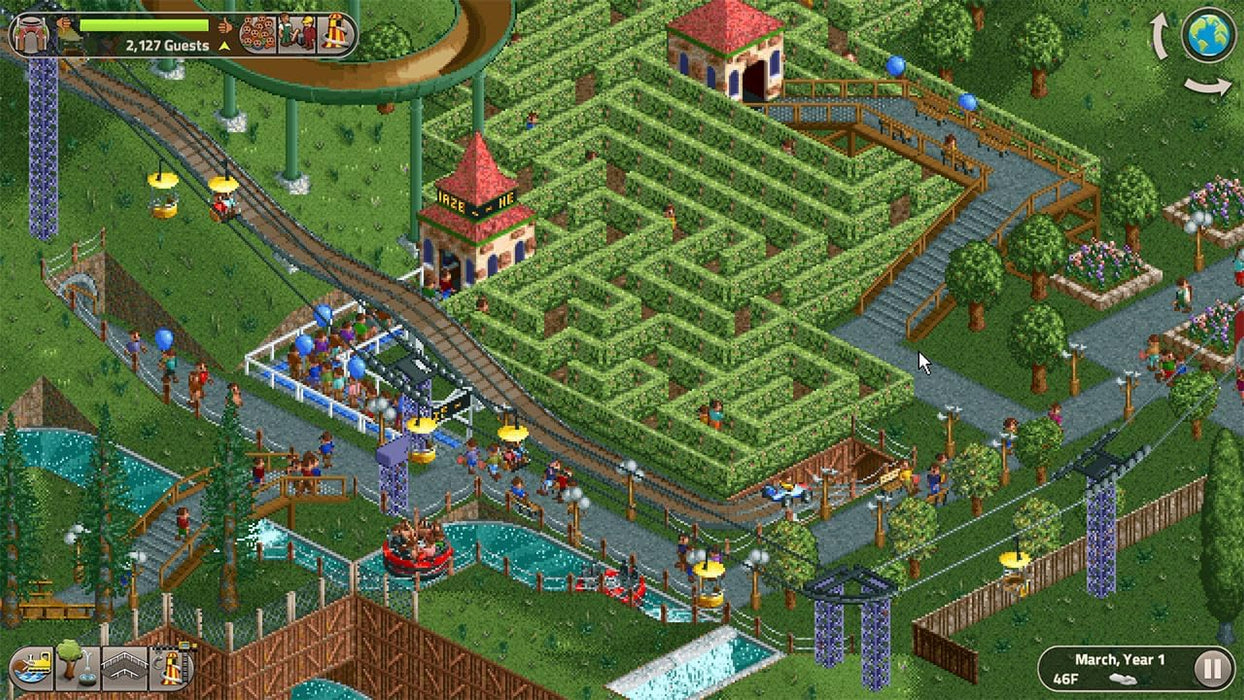 RollerCoaster Tycoon Classic - Switch