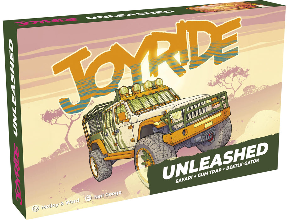 Rebellion Unplugged | JOYRIDE: Unleashed | Racing Board Game | Ages 14+ | 2 Players | 20-40 Minutes Playing Time
