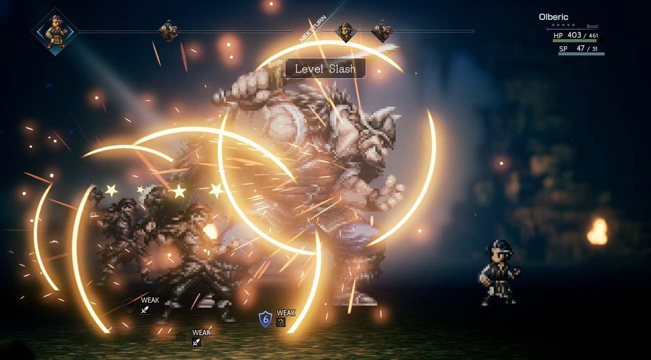 Octopath Traveler -Switch Code in box