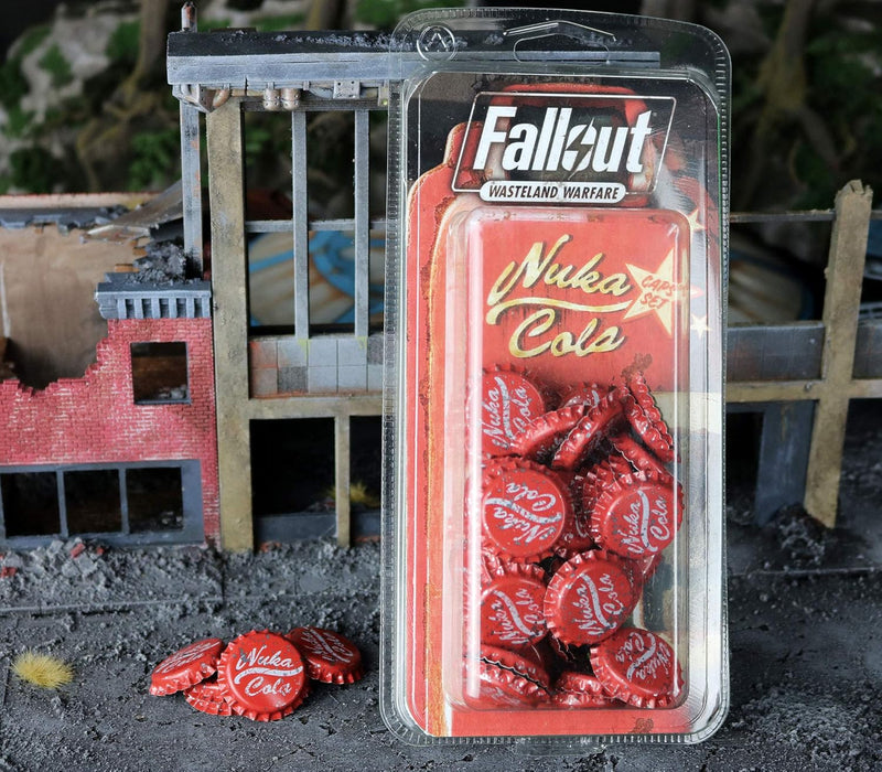 Modiphius Entertainment Fallout Wasteland Warfare Nuka-Cola Caps Set