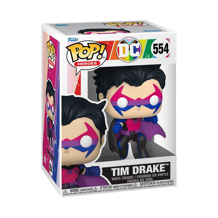 Funko POP! Heroes: Pride - Robin - Tim Drake - DC Comics - Collectable Vinyl Figure - Gift Idea - Official Merchandise - Toys for Kids & Adults - Comic Books Fans - Model Figure for Collectors