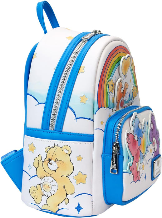 Loungefly Care Bears Rainbow Mini Backpack
