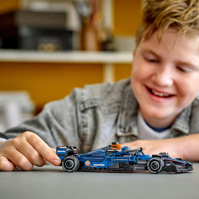 LEGO Speed Champions Williams Racing FW46 F1 racewagen Auto Speelgoed voor 10 jaar en Ouder met Formule 1 Coureur Minifiguur, Cadeau voor Jongens, Meisjes en Volwassen Fans van Motorsport 77249