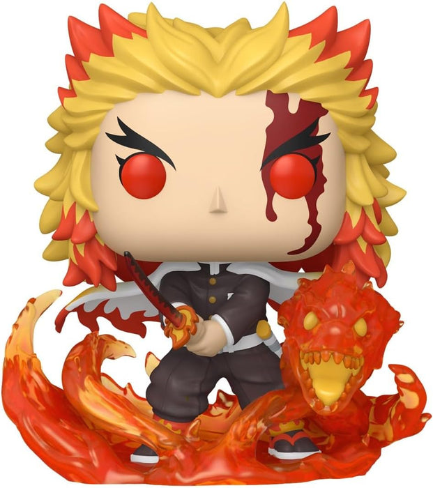 POP! Premium: Demon Slayer - Rengoku 9th form - Gift Idea - Official Merchandise - Toys for Kids & Adults - Anime Fans - Model Figure for Collectors and Display