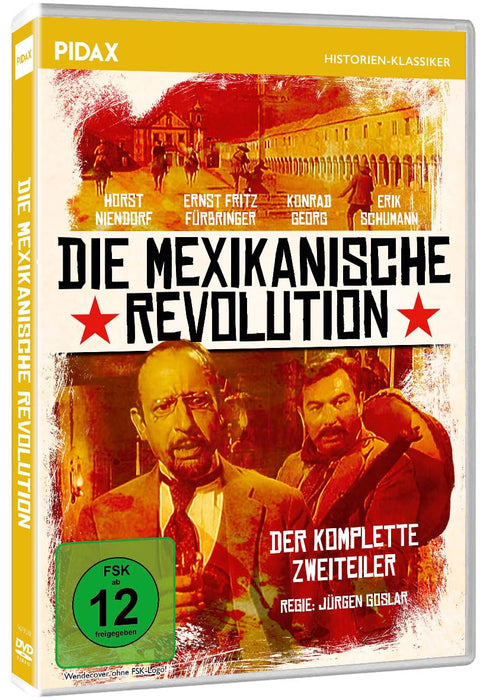 Die mexikanische Revolution / Der komplette Historien-Zweiteiler mit absoluter Starbesetzung (Pidax Historien-Klassiker)