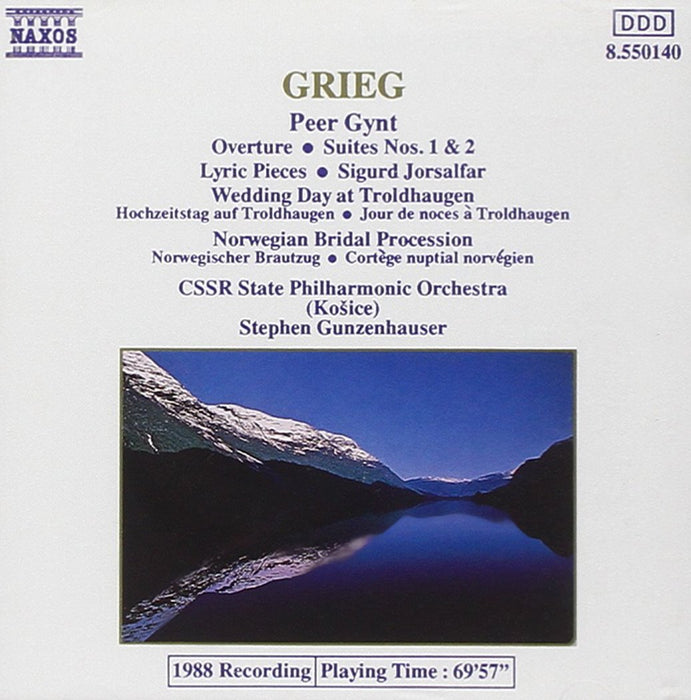 Grieg: Peer Gynt/Lyric Pieces