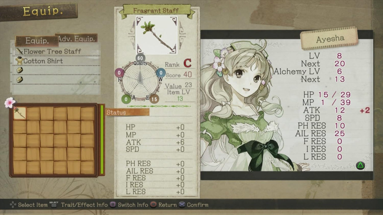 Atelier Ayesha: The Alchemist of Dusk - Playstation 3