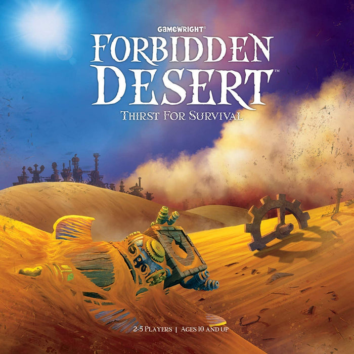 Gamewright | Forbidden Desert Game | Board Game | Ages 10+ | 2-5 Players | 45 Minutes Playing Time