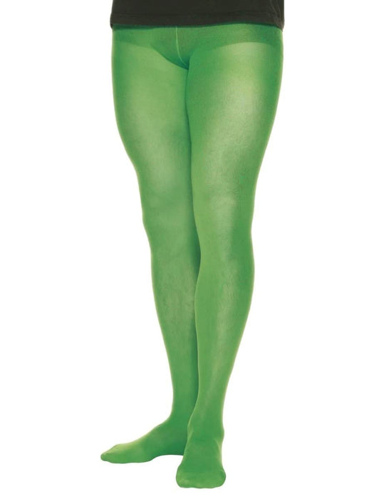 Smiffys Tights Green Mens, Green