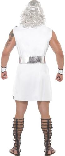 Smiffys Zeus Costume, White (Size M)