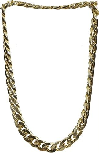 Smiffys Chunky Necklace, Gold