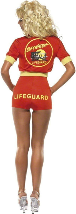 Smiffys Baywatch Lifeguard Costume, Red (Size S)