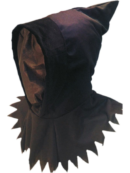 Smiffys Ghoul Hood & Mask, Black