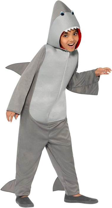 Smiffys Shark Costume, Grey (Size S)