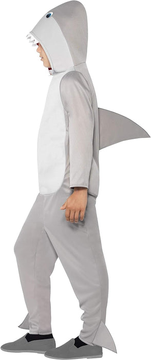 Smiffys Shark Costume, Grey (Size S)