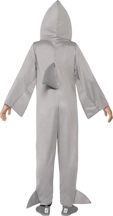 Smiffys Shark Costume, Grey (Size S)