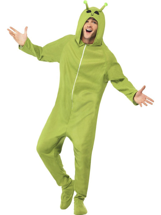 Smiffys Alien Costume, Green (Size M)