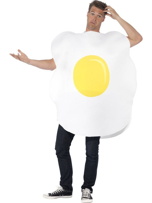 Smiffys Egg Costume, White