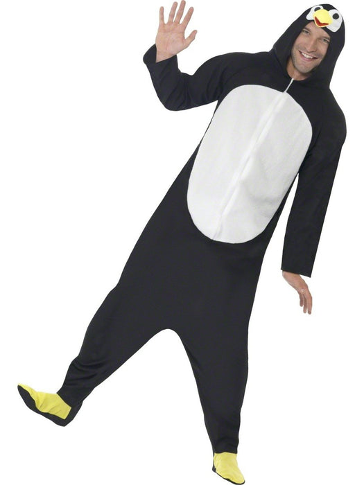 Smiffys Penguin Costume, Black (Size L)