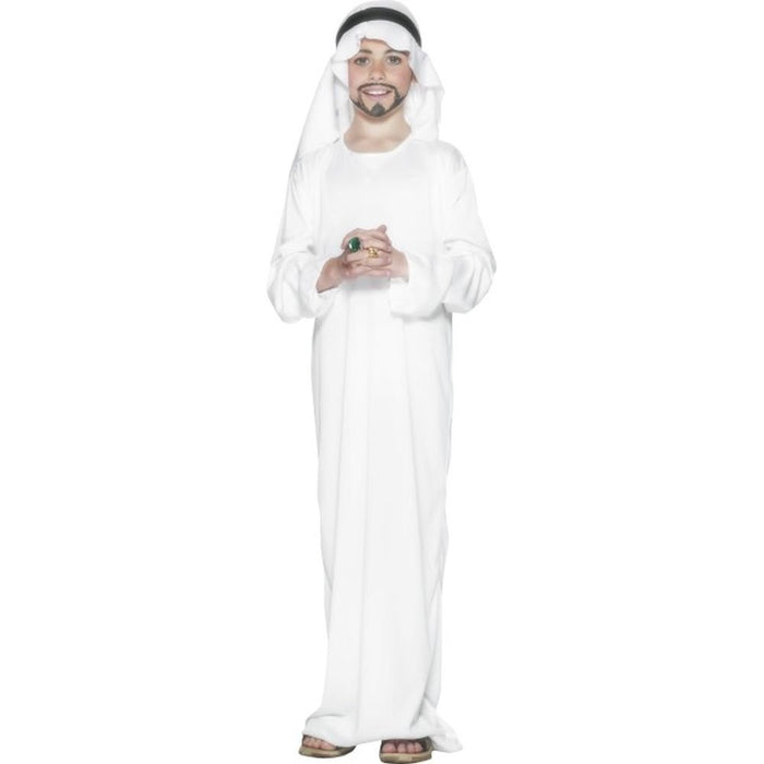 Smiffys Arabian Costume, White (Size L)