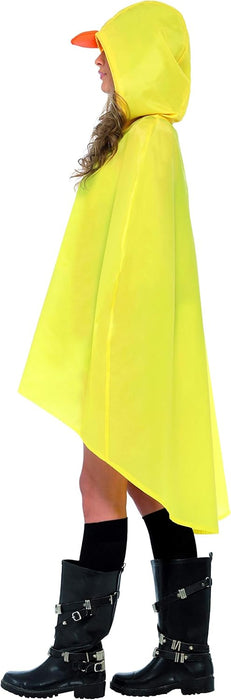 Smiffys Duck Party Poncho, Yellow