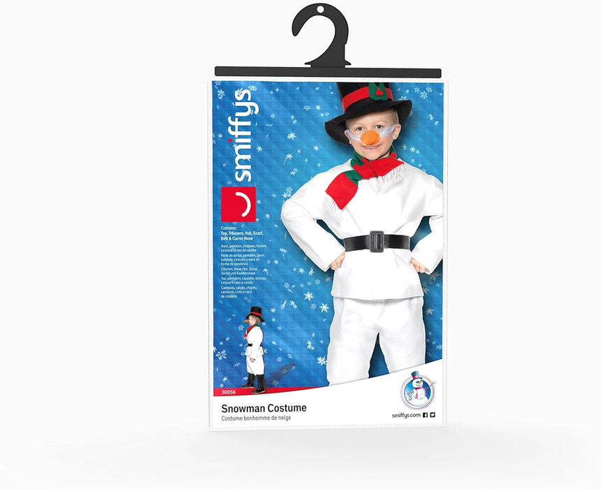 Smiffys Snowman Costume, White (Size L)