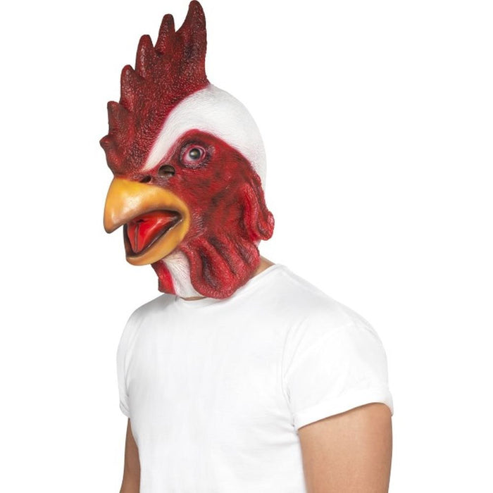 Smiffys Chicken Mask, White