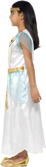 Smiffys Deluxe Cleopatra Girl Costume, White (Size S)