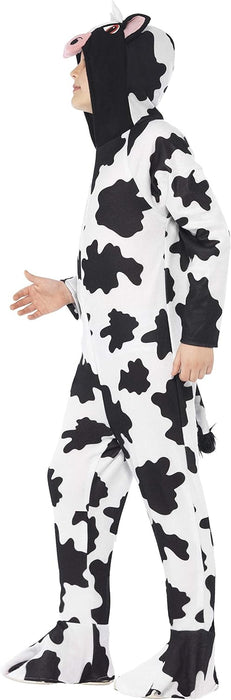 Smiffys Cow Costume, Black & White (Size S)