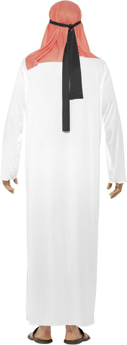 Smiffys Fake Sheikh Costume, White (Size L)