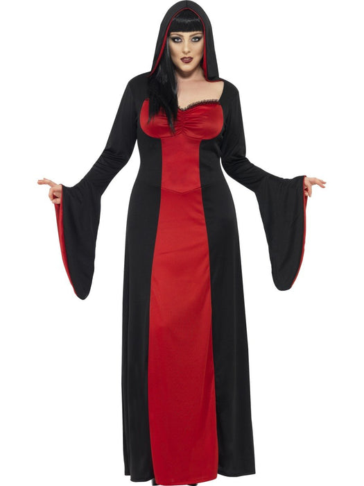 Smiffys Dark Temptress Costume, Red (Size L)