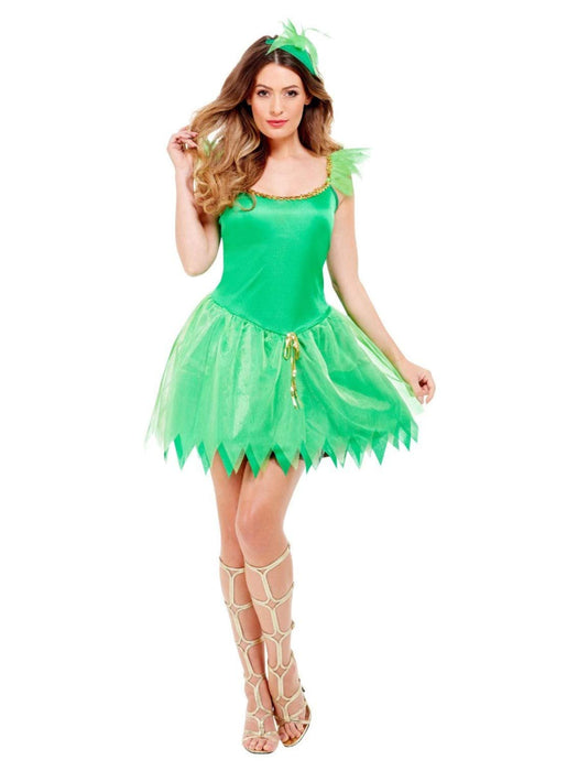 Smiffys Woodland Fairy Costume, Green (Size M)