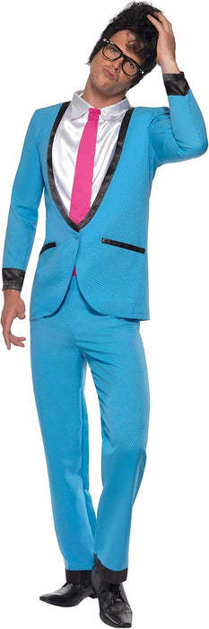 Smiffys Teddy Boy Costume, Blue (Size XL)