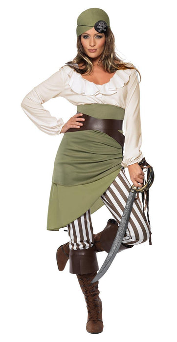 Smiffys Shipmate Sweetie Costume, Green (Size M)