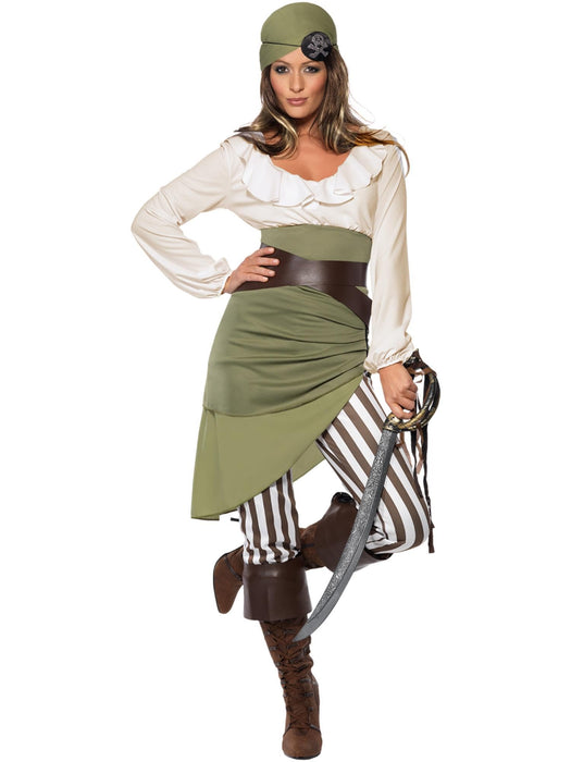 Smiffys Shipmate Sweetie Costume, Green (Size S)