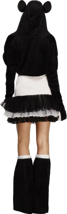 Smiffys Fever Panda Costume, Tutu Dress, Black & White (Size M)