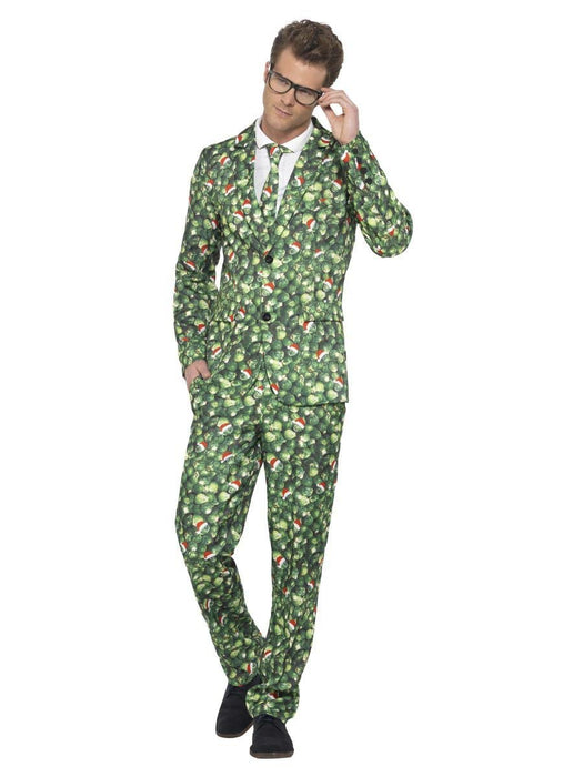 Smiffys Brussel Sprout Suit, Green (Size XL)