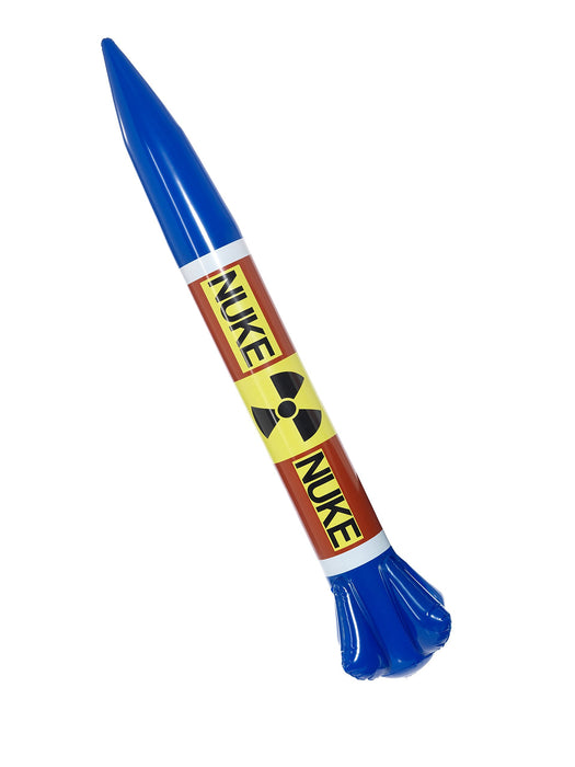 Smiffys Inflatable Nuclear Missile, Multi-Coloured