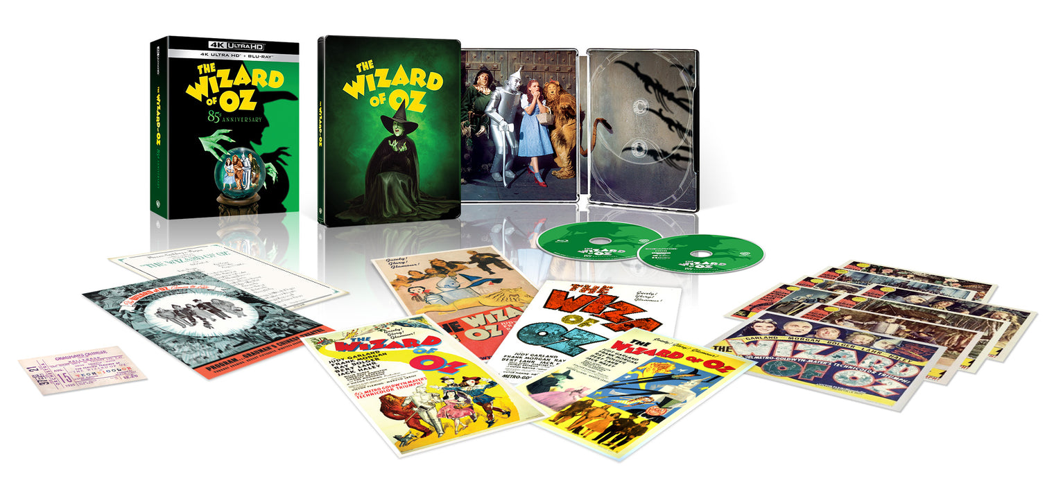 The Wizard of Oz 85th Anniversary Theatre Edition with Steelbook