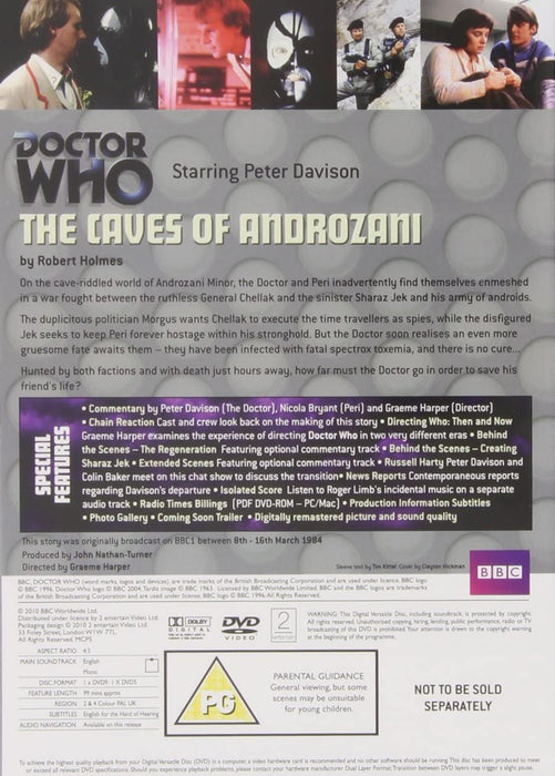 Doctor Who Revisitations, Vol. 1 (The Caves of Androzani / The Talons of Weng-Chiang / Doctor Who: The Movie)