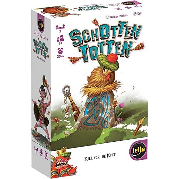 Iello | Schotten Totten | Card Game | Ages 8+ | 2 Players | 20 Minutes Playing Time Schotten Totten Card Game